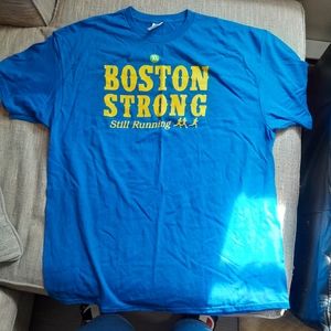 2 Boston  strong t shirts